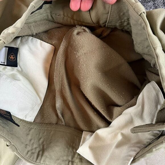 Ariat Riding Leggings Women's 28 Knee Patches Breeches Pro Series Brown - Picture 6 of 14